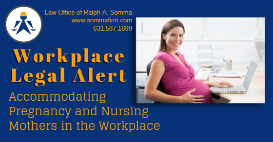 Accommodating Pregnancy and Nursing Mothers in the Workplace